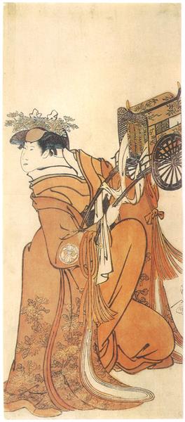 Kabuki Actor Segawa Kikunojō III as Hanazono, Wife of Ōtomo No Kuronushi, 1794 - Sharaku