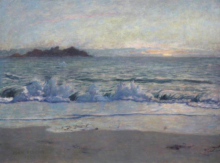 Seascape. Sunset, 1908 - John Duncan