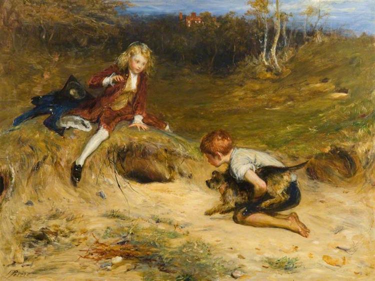 The Young Laird, 1883 - John Pettie