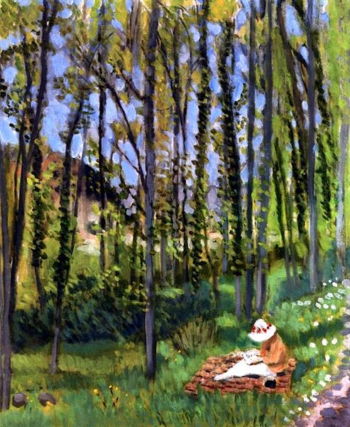 У лісі, 1922 - Анрі Матісс