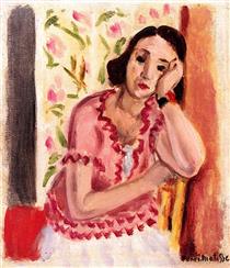 Woman Leaning - Henri Matisse