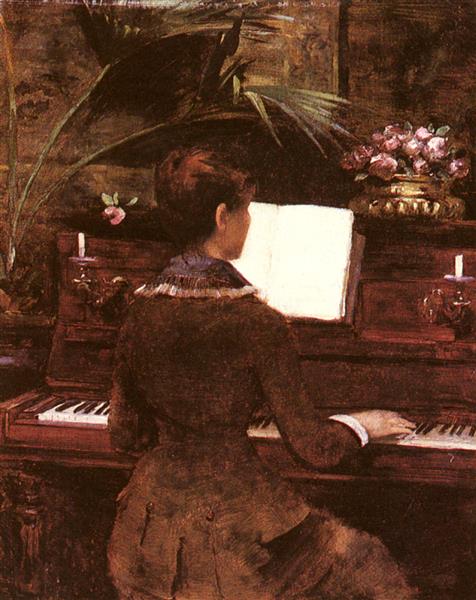 Au Piano - Louise Abbéma