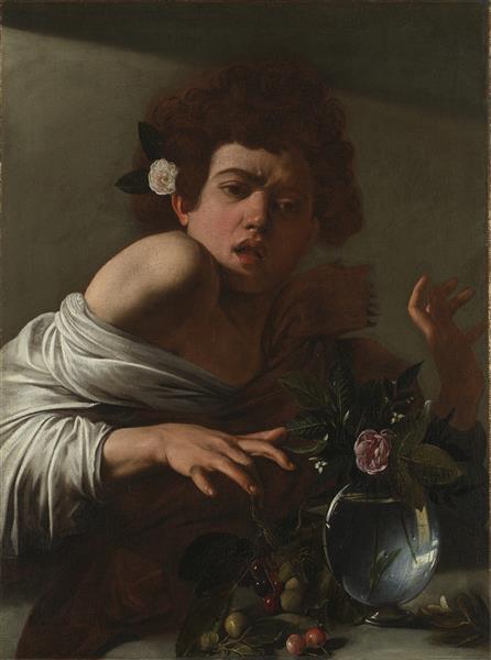 Boy Bitten by a Lizard, c.1596 - Caravaggio