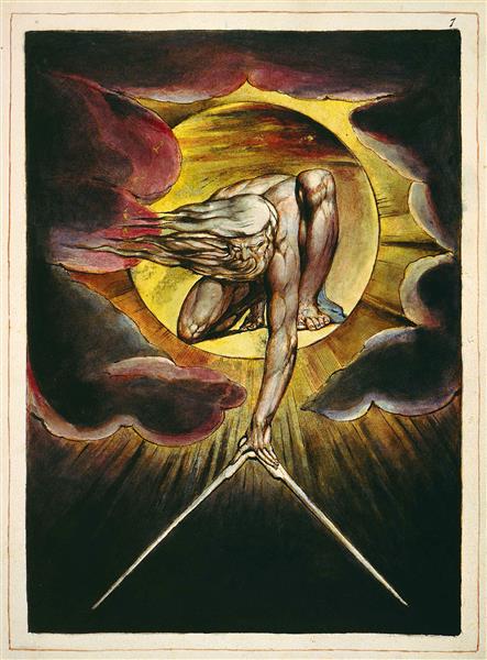 L Ancien Des Jours 1794 William Blake WikiArt Org   Europe A Prophecy Copy K Plate 01 !Large 