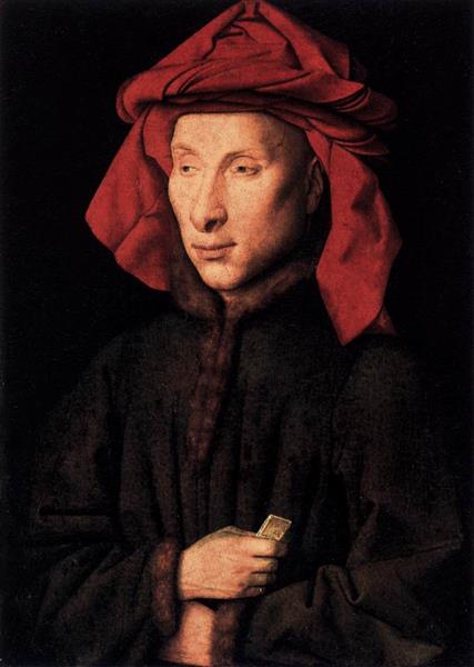 Portrait of Giovanni Arnolfini, 1435 - Jan van Eyck - WikiArt.org