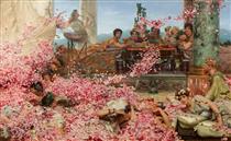 Les Roses d'Héliogabale - Lawrence Alma-Tadema