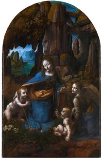La Vierge aux rochers - Léonard de Vinci