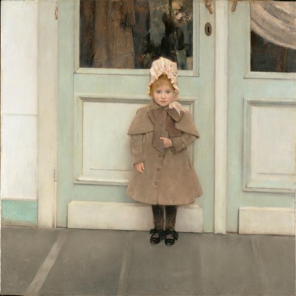 Портрет Жанны Кефер, 1885 - Фернан Кнопф