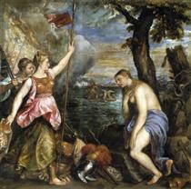 Spain Succouring Religion - Titian