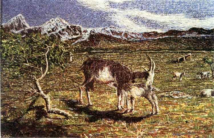 Alps in May, 1891 - Giovanni Segantini