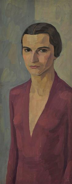 Self Portrait, 1928 - Vera Nedkova