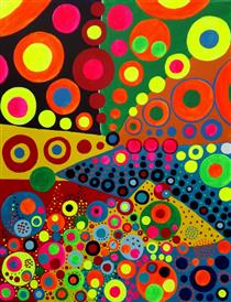 Abstract Pointillism - Gabino Amaya Cacho