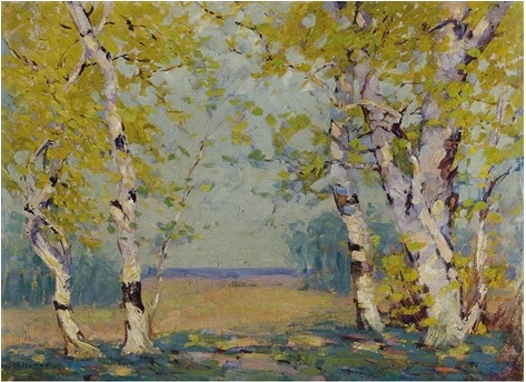 Southern Autumn Birch - Alfred Heber Hutty