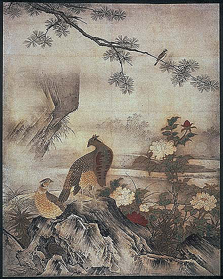 Flowers and Birds of the Four Seasons, 1513 - 狩野元信
