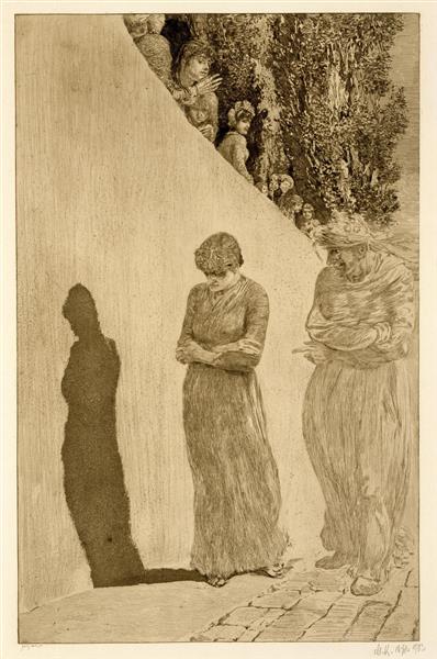 Shame, 1903 - Макс Клінгер