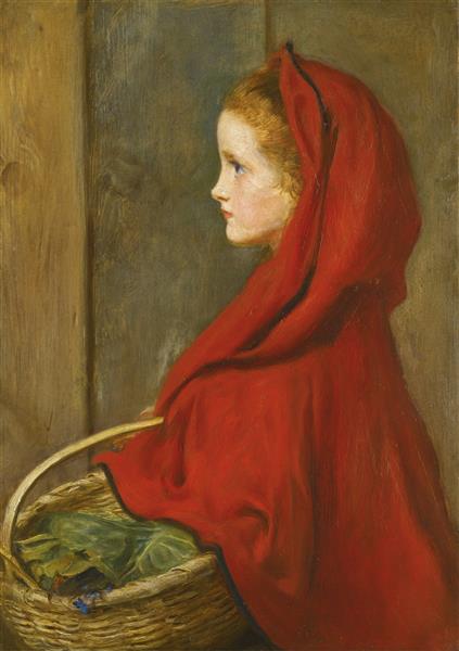 Red Riding Hood, 1864 - 約翰·艾佛雷特·米萊