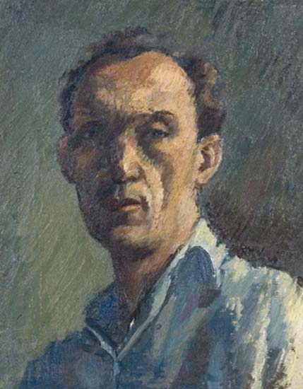 Self-portrait, 1949 - 1950 - Nikola Martinoski