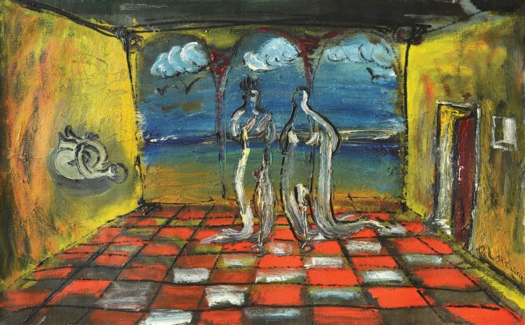 Yellow Room 2, 1989 - Oleg Holosiy
