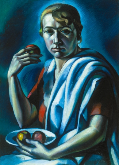 Woman Keeping an Apple, c.1916 - Kmetty János