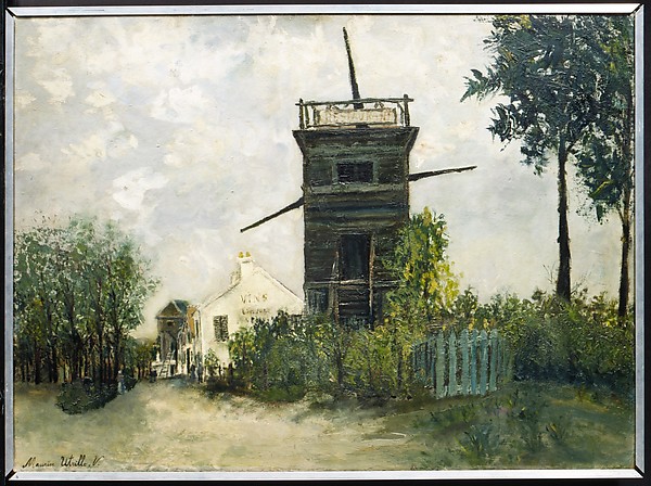 The Windmill at Sannois, 1912 - Морис Утрилло