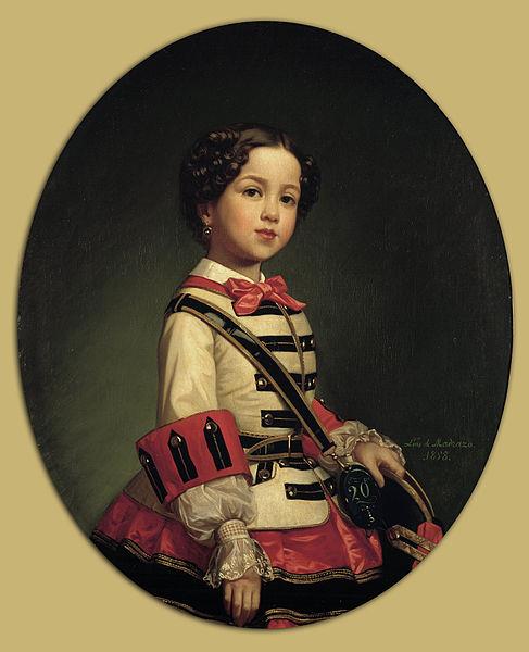 The Little Marquise of Roncali, 1858 - Luis de Madrazo