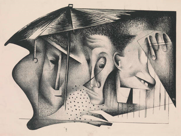 Umbrella, 1938 - Norman Lewis