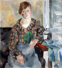Portrait of a Woman - Robert Rafailowitsch Falk