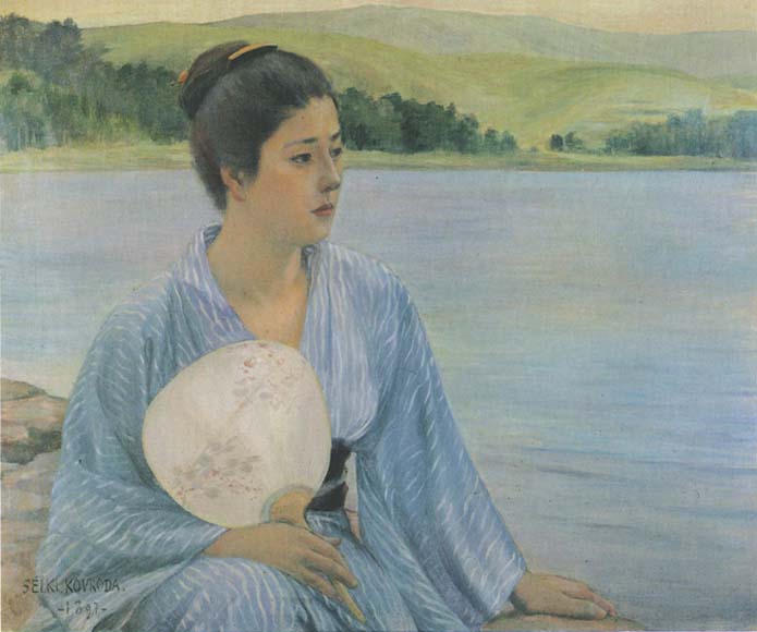 Lakeside, 1890 - 藤島武二