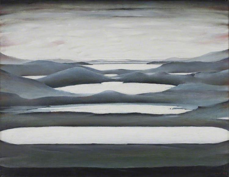 Lake Landscape, 1950 - LS Lowry
