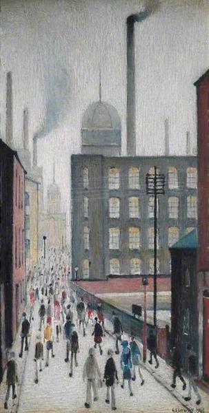 Monday Morning, 1946 - L. S. Lowry