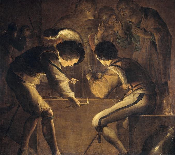 St. Peter's denial, 1642 - Leonaert Bramer