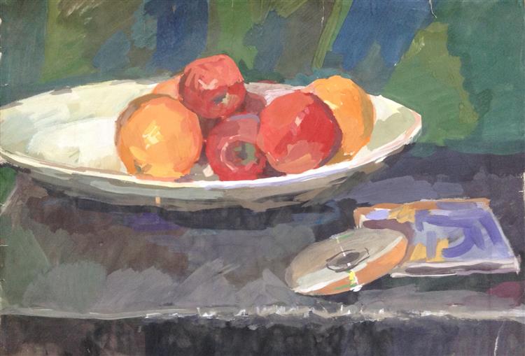Apples, Oranges and a CD, c.2000 - Vitaly Volkov