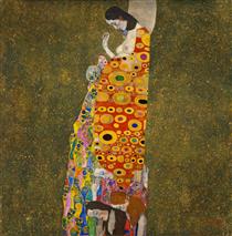 Die Hoffnung - Gustav Klimt