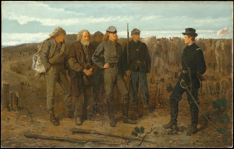 Prisoners from the Front, 1866 - Уинслоу Хомер