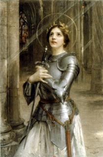 Joan of Arc - Шарль-Амабль Ленуар