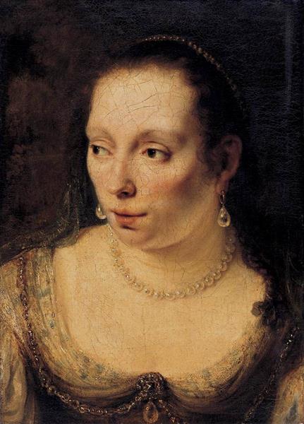 Portrait of a Lady, 1654 - Ferdinand Bol