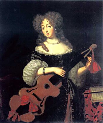 Woman with a Viola De Gamba, 1677 - Michiel van Musscher