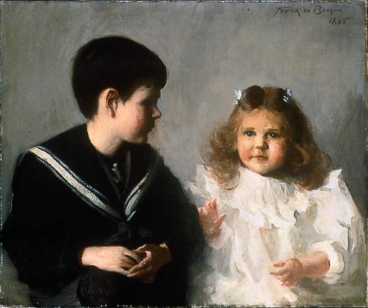 Harold D. Walker and Katherine M. Walker, 1895 - Frank W. Benson