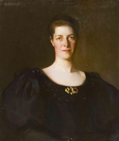 Portrait of Amy Gordon Grant, 1896 - Frank W. Benson