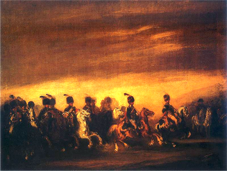Napoleonic Parade, 1855 - Пётр Михаловский