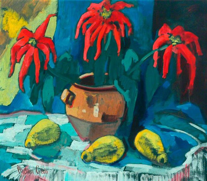 Flowers and Fruit - Harry Phelan Gibb
