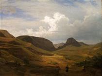 Landscape - Carl Friedrich Lessing