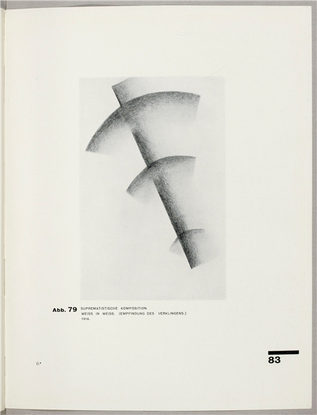 Suprematistic composition. White in white. (Feeling of fading away.), 1927 - 馬列維奇
