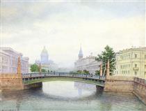 Potseluyev bridge - Albert Nikolajewitsch Benois