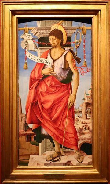 Saint John the Baptist, 1473 - Франческо дель Косса