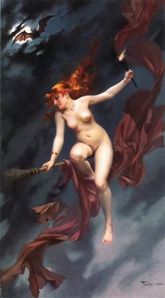 The Witches Sabbath, 1880 - Luis Ricardo Falero