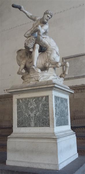 Hercule En Lutte Contre Le Centaure Nessus - Juan de Bolonia