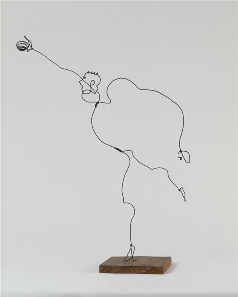 BALL PLAYER, 1927 - Alexander Calder