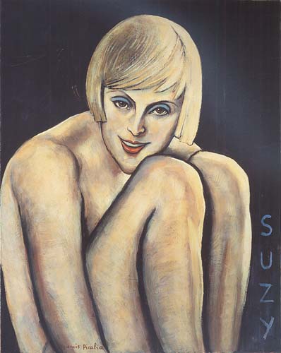 Portrait of Suzy Solidor, 1933 - 弗朗西斯·畢卡比亞