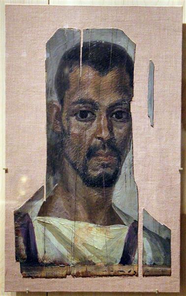 Портрет чоловіка - Фаюмський портрет